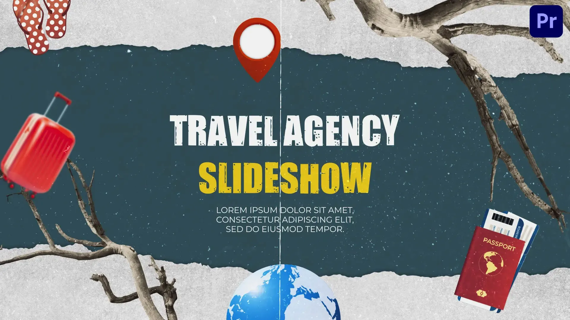 Travel Planner Paper Style Slideshow